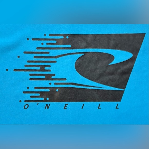 O'Neill S/S Blue Skins 6 oz 50+ UV Sun Protection Beach Rashguard Shirt 2XL - Picture 2 of 4